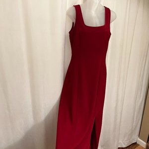 Vintage deep red Laura Ashley